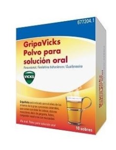 gripavicks 10 Sobres Polvo Solucion Oral