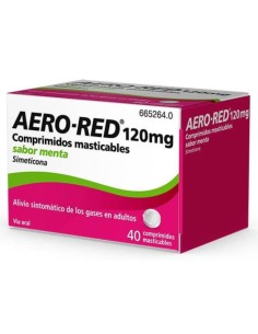 Aero Red 120 mg 40 Comprimidos Masticables Menta