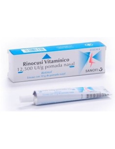 Rinocusi Vitaminico 12500 Ui/g Pomada Nasal 10 G