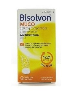 Bisolvon Muco 600 mg 10 Comprimidos Efervescentes (Blister)
