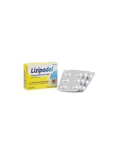 Lizipaina Ambroxol 20 mg 18 Pastillas para Chupar