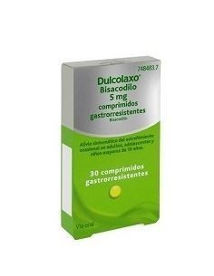 Dulcolaxo Bisacodilo 5 mg 30 Comprimidos Gastrorresistentes