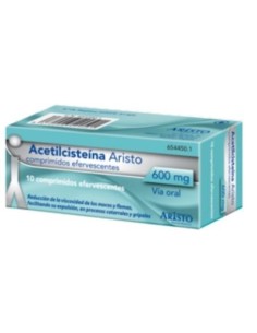 Acetilcisteina Aristo 600 mg 10 Comprimidos Efervescentes