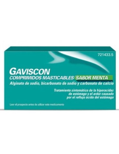 Gaviscon 24 Comprimidos Masticables Menta