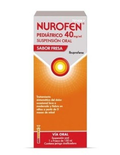 Nurofen Pediatrico 40 mg/ml Suspension Oral 150 ml Fresa