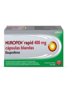 Nurofen Rapid 400 mg 10 cápsulas Blandas