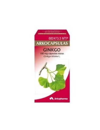 Ginkgo Arkopharma 180 mg 100 cápsulas