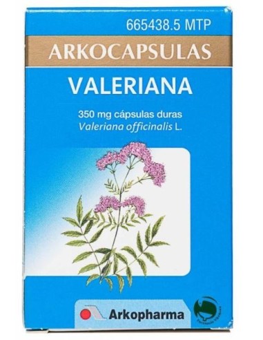 Valeriana Arkopharma 350 mg 84 cápsulas