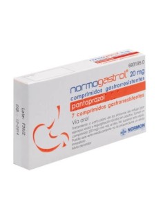 Normogastrol EFG 20 mg 7 Comprimidos Gastrorresistentes