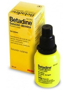 Betadine 100 mg/ml Solucion Topica 1 Frasco 50 ml
