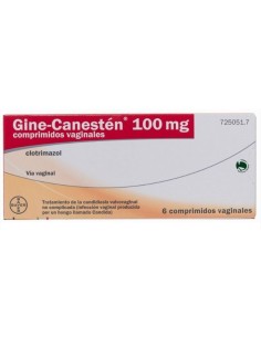 Gine-Canesten 100 mg 6 Comprimidos Vaginales