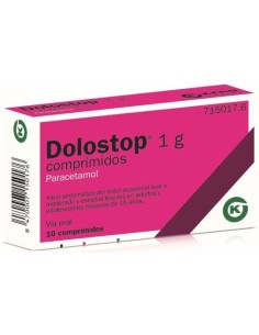 Dolostop 1 gr 10 Comprimidos