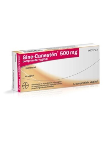 Gine-Canesten 500 mg 1 Comprimido Vaginal