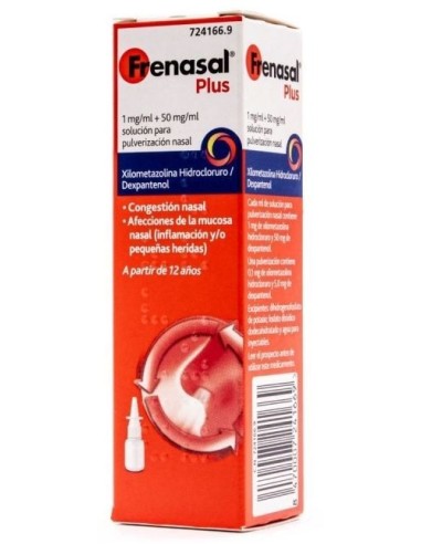 Frenasal Plus 1/50 mg/ml Nebulizador Nasal 10 ml