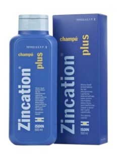 Zincation Plus 10 mg/ml + 4 mg/ml Champu Medicinal 500 ml