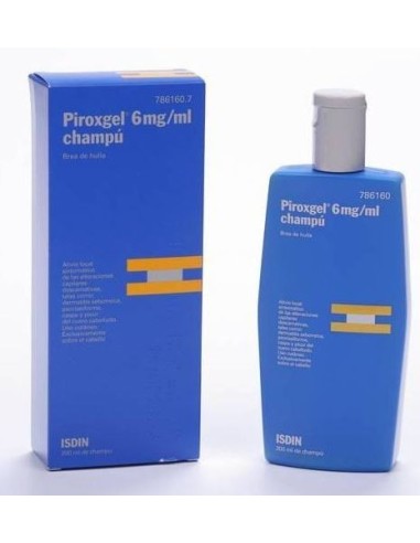 Piroxgel 6 mg/ml Champu Medicinal 200 ml
