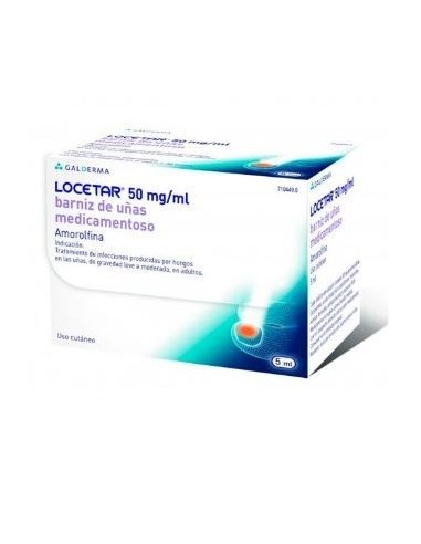 Locetar 50 mg/ml Barniz Uñas 5 ml (Vidrio Iii)