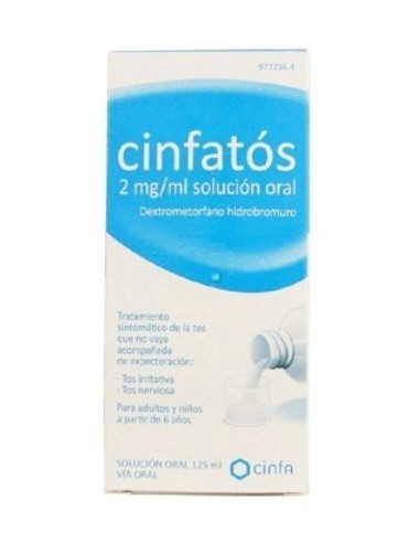 Cinfatos 2 mg/ml Solucion Oral 1 Frasco 125 ml (Vidrio)