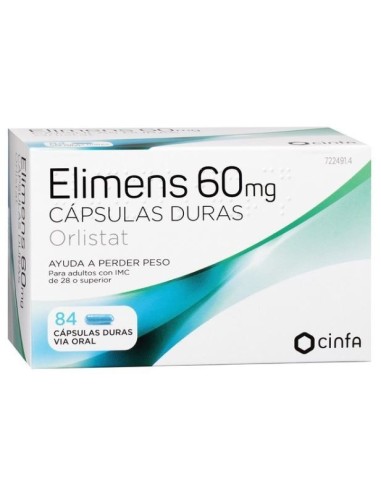 Elimens 60 mg 84 cápsulas (Blister)