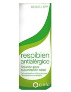 Respibien Antialergico 0.5 mg/ml + 0.5 mg/ml Nebulizador Nasal 15 ml