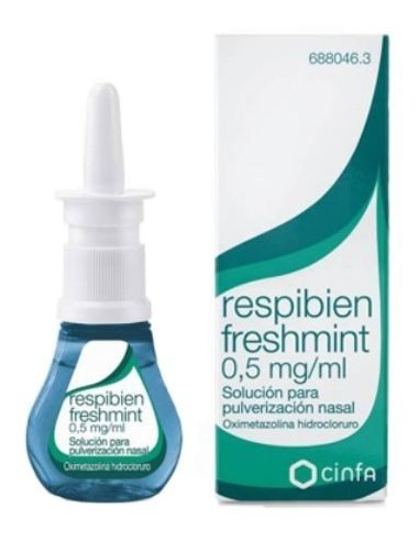 Respibien Freshmint 0.5 mg/ml Nebulizador Nasal 15 ml