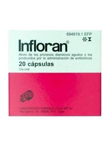 Infloran 20 cápsulas