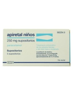Apiretal Niños 250 mg 5...