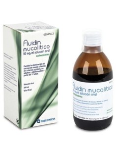 Fluidin Mucolitico 50 mg/ml Solucion Oral 1 Frasco 200 ml