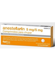 Anestefarin 20 Comprimidos...