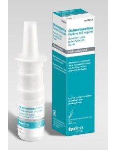 Oximetazolina Farline 0.5 mg/ml Nebulizador Nasal 15 ml