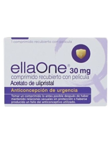 Ellaone 30 mg 1 Comprimido Recubierto