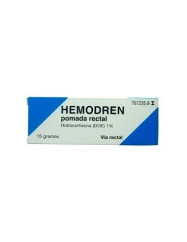 Hemodren 10 mg/g Pomada Rectal 15 G