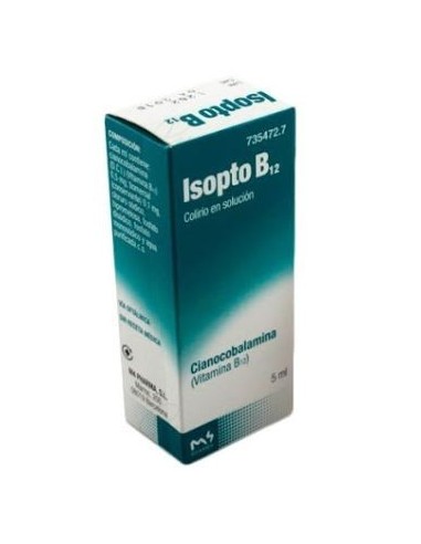 Isopto B12 0.5 mg/ml Colirio 1 Frasco Solucion 5 ml