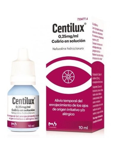 Centilux 0.25 mg/ml + 5 Mcg/ml Colirio 1 Frasco 10 ml