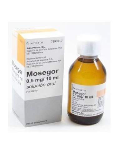 Mosegor 0.25 mg/5 ml Solucion Oral 200 ml