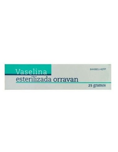Vaselina Esterilizada Orravan Pomada 25 gr