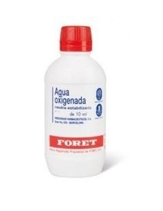 Agua Oxigenada Neutra Estabilizada Foret 30 mg/ml Solucion Topica 1000 ml