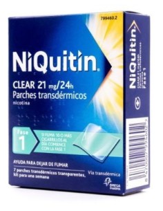 Niquitin Clear 21 mg/24 H 7...