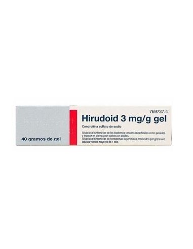 Hirudoid 3 mg/g Gel Topico 40 G