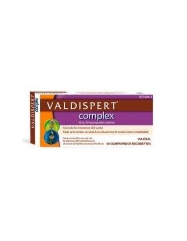 Valdispert Complex 60/30 mg 50 Comprimidos