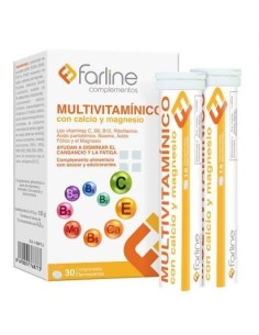 Farline Multivitaminico 30 Comprimidos Efervescentes