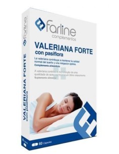 Farline Valeriana Forte 150 mg 60 cápsulas