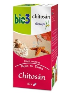 Bie 3 Chitosan 500 mg 80 cápsulas