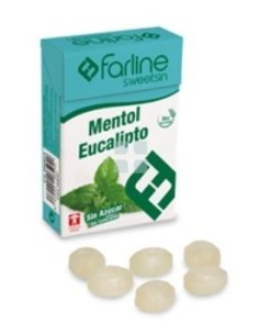 Farline Sweetsin Caramelos Menta-Eucalipto Sin Azucar Caja
