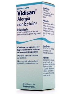 Vidisan Alergia con Ectoina 10 ml Multidosis