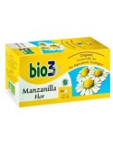 Bio 3 Manzanilla Ecologica Flor 25 Bolsitas