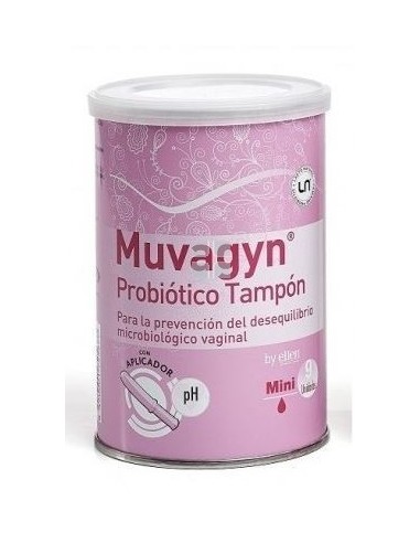 Muvagyn Probiotico Tampon Mini 9 uds