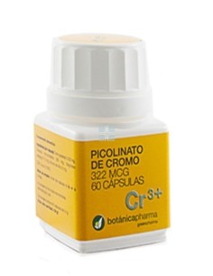 Picolinato de Cromo Botanicapharma 322 mg 60 cápsulas