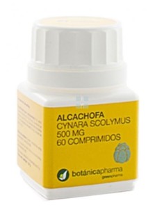 Alcachofa Botanicapharma 500 mg 60 Comprimidos