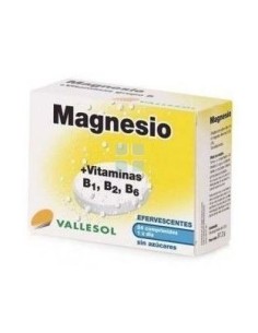 Vallesol Magnesio Serenidad 24 Comprimidos Efervescentes